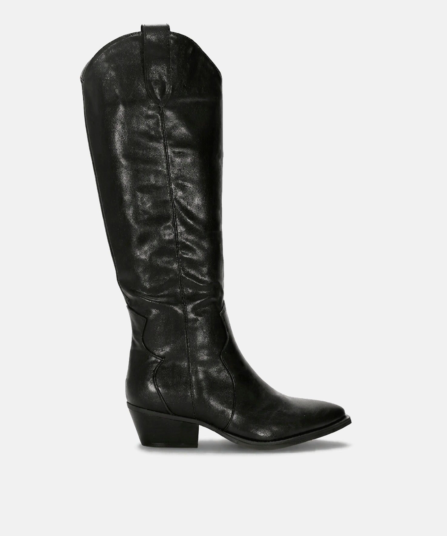 Bota alta cowboy